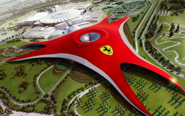 F05 & F09 Coaster Buildings – Ferrari World